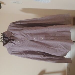 Izod men's cotton button down shirt size XL